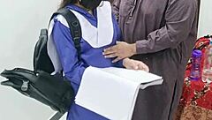 Pakistani Schoolgirl's First Sex With Stepfather!