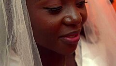 Ebony Wife Bent Over For Orgy