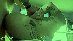 this couple has a quick blowjob before work