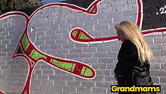 Granny seeks cock in unexpected spots