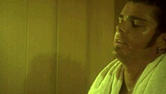 Stephanie Tripp's hairy pussy gets pounded in the sauna