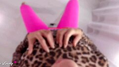 Learn Dick Sucking from Babe with Big Nipples in POV