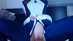 Ochaco Uraraka's Big Ass Pounded Hard in Oil-Covered Roleplay