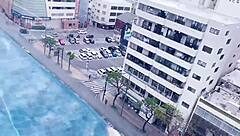 Sleeping girl gets fucked, focusing on nipples