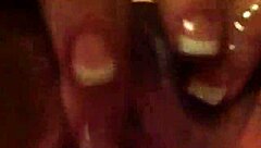 Dripping wet girlfriend masturbating – intense solo session