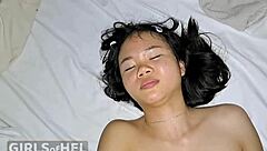 we gotta hurry, I HAVE CLASS, banging college girl in dorm room