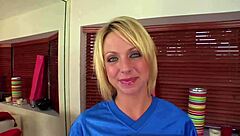 Milf Blonde Picked Up for Park Cock