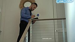 Milf Wife Busted Masturbating Gets Her Pussy Pounded and Fucked Hard by Realtor