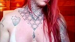 Imagine Horny Redhead With Big Ass In Kitchen Jeans