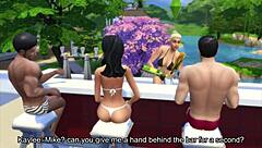 Swingers indulge in an orgy at the party