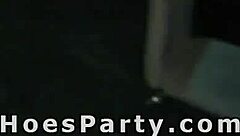 Nasty Amateurs Flash On Streets Before Party Fuck