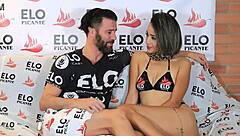 I can't believe how hot Gigi Damesco looks in this casting with her big natural tits