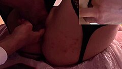 Mature couple uses toys for fingering and muff diving before anal fucking