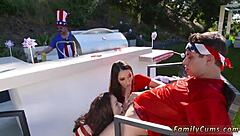 Step Daddy Fucks Teen Family