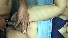Indian bhabhi gets fucked hard in doggy style!
