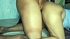 Indian bhabhi gets fucked hard in doggy style!