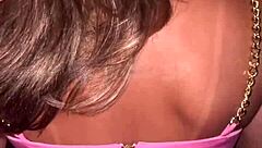 Wife Fucks Well-Endowed Guy In Swing Cabin In Front Of Husband