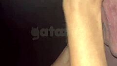 Wife Fucks Well-Endowed Guy In Swing Cabin In Front Of Husband