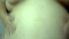 Ssbww Big Belly Get Pussy Fucked Pov Style While Husband Rubs Belly & Cum On It