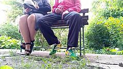 did that unflappable mature bbw flashing her huge tits in public make you cum?