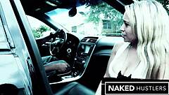 Latina Girlfriend Sucks Stranger's Cock After Car Kickout