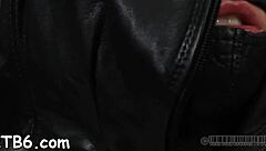 Wow, this slut gets dominated hard in sadomasochism erotica, sucking and fucking doggystyle with horny passion!