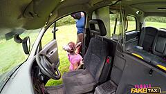 Milf with big tits fulfills BBC fantasy outdoors