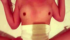 Asian teen couple fucks intensely in bedroom