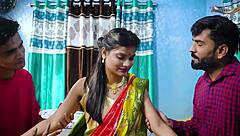 want to see desi aunty fucked hard by two locals?