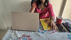 Desi Indian babes get fucked hard at work