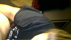 Specific sucking and cock action in this amateur video scene