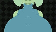 dianne peacocking with big tits and titty fuck in game