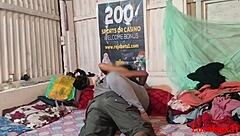 Horny bengali wife in doggystyle action