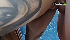 teen in bathroom gets assfucked by japanese guy