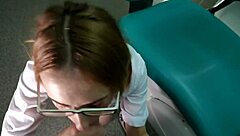 Fucked a doctor in doggy style during office appointment