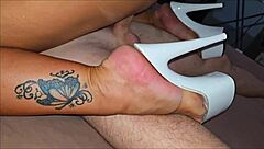 Mature on the strips pleasuring her stepson?