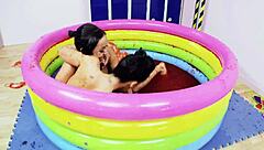 Romana Ryder And Tammie Lee Have A Lesbian Jelly Fight