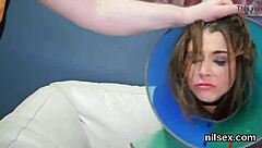 wacky teen 18+ taken in butt hole asylum for painful therapy