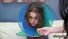 wacky teen 18+ taken in butt hole asylum for painful therapy