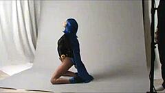 Amateur Cosplay Raven Fucked Outdoors