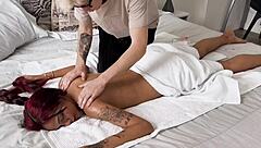 colombian latina amateur sucks big white dick pov