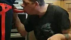 pegging my boyfriend's ass in kitchen, cornfield, and bathroom with ass to mouth part 12