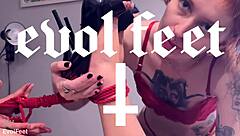 My tender feet need your tongue's touch!