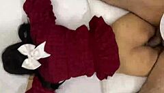 Step Sister's Virgin Pussy Takes Big Black Cock