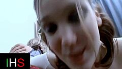 two very slutty girls licked and fucked in the pussy and ass