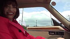 Japanese MILF leaks busty video