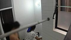 Spying on the spanish teacher fucking her lover!