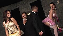 Stacey Saran Swallows Cum as Sexy Dancer