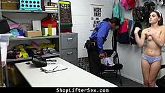 Little Thief Need To Offer Her Body To The Loss Prevention Officer - Shopliftersex