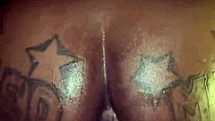 Messy anal fuck in the living room?